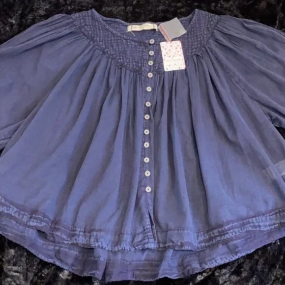 NWT Free People Cool Meadow Top. S - Picture 4 of 10